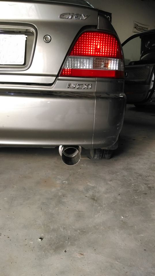 City Type 1 Exhaust & Filter Fitment